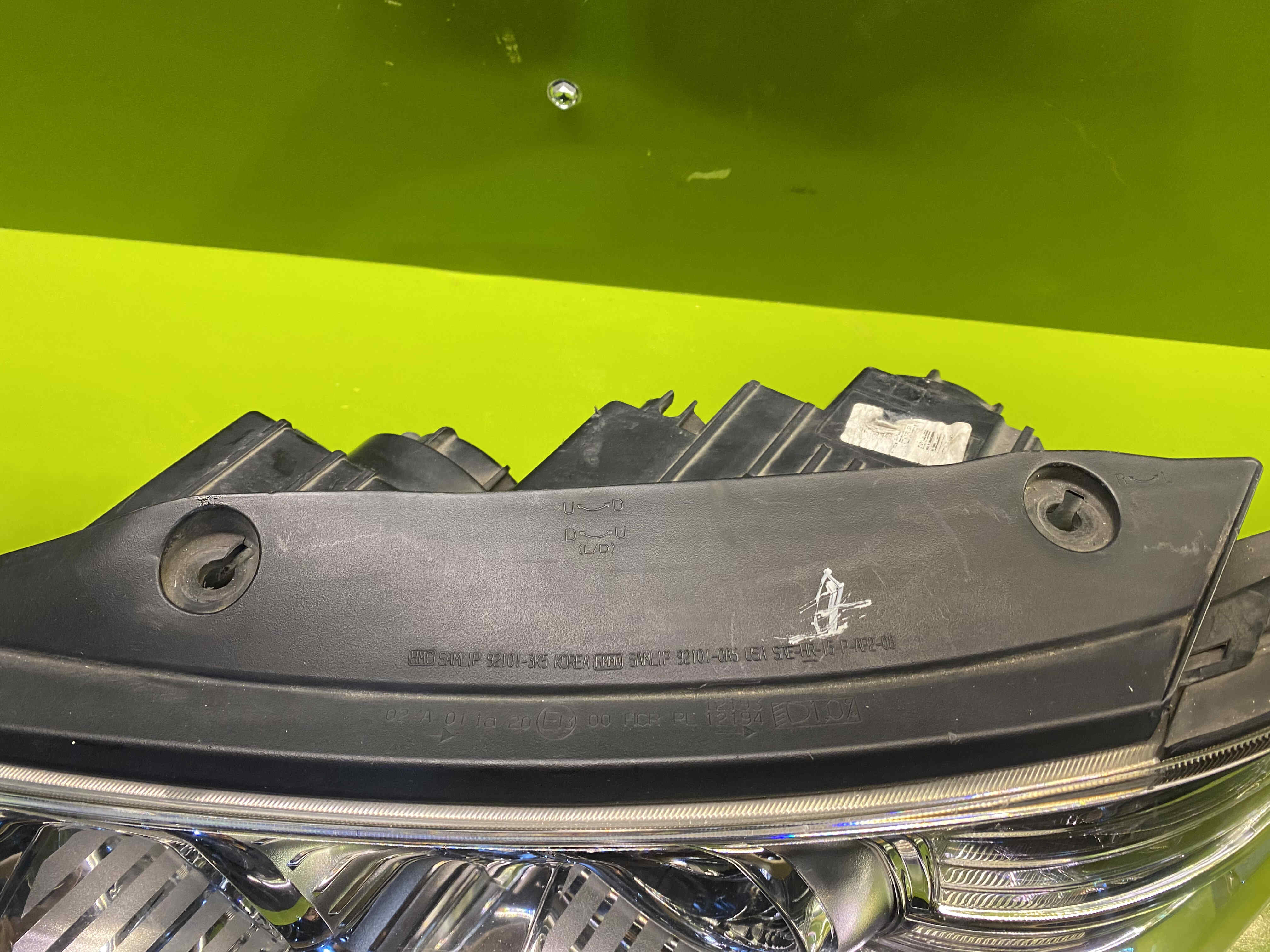 چراغ جلو چپ هیوندا سوناتا