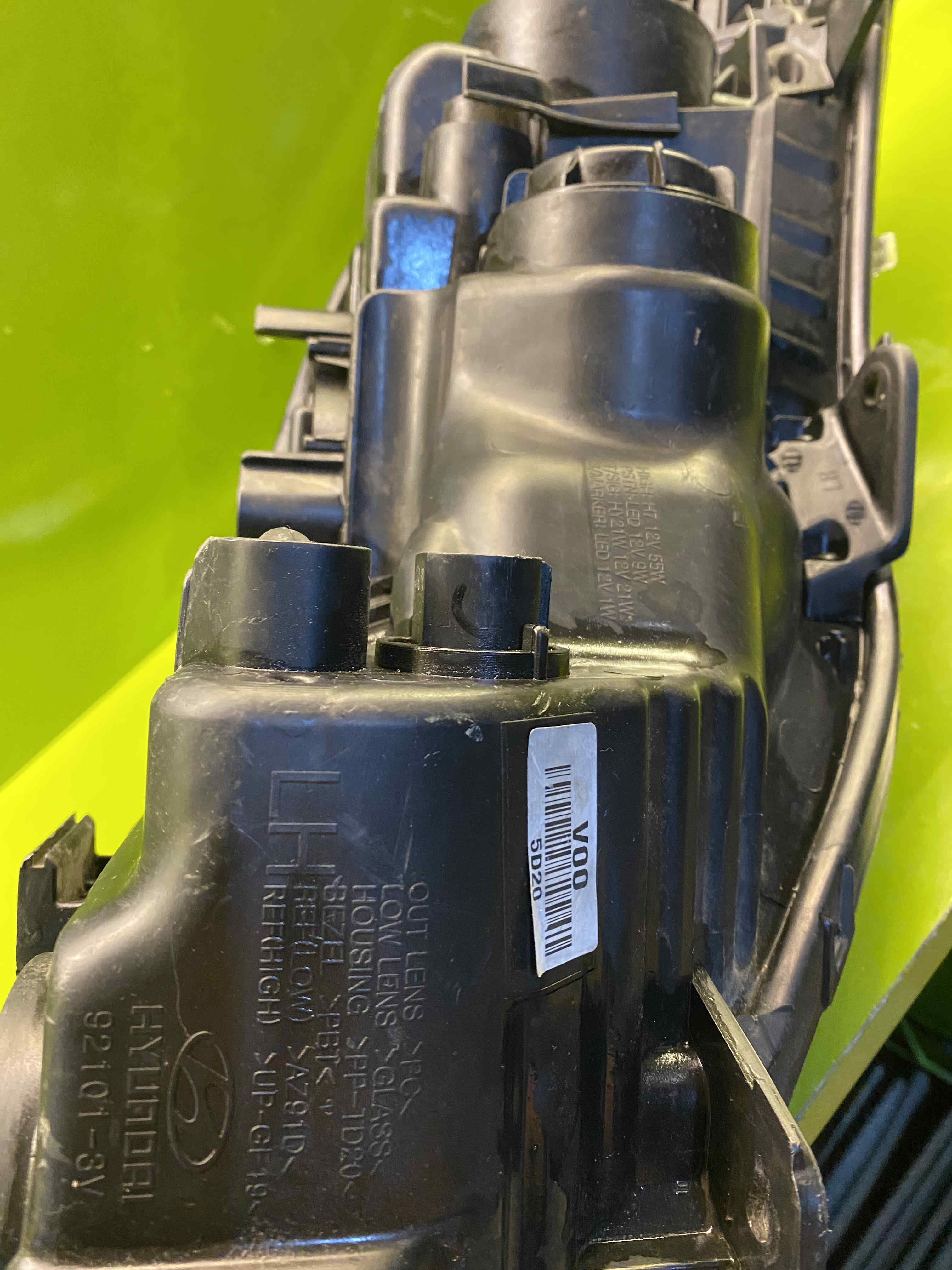 چراغ جلو چپ گرنجور