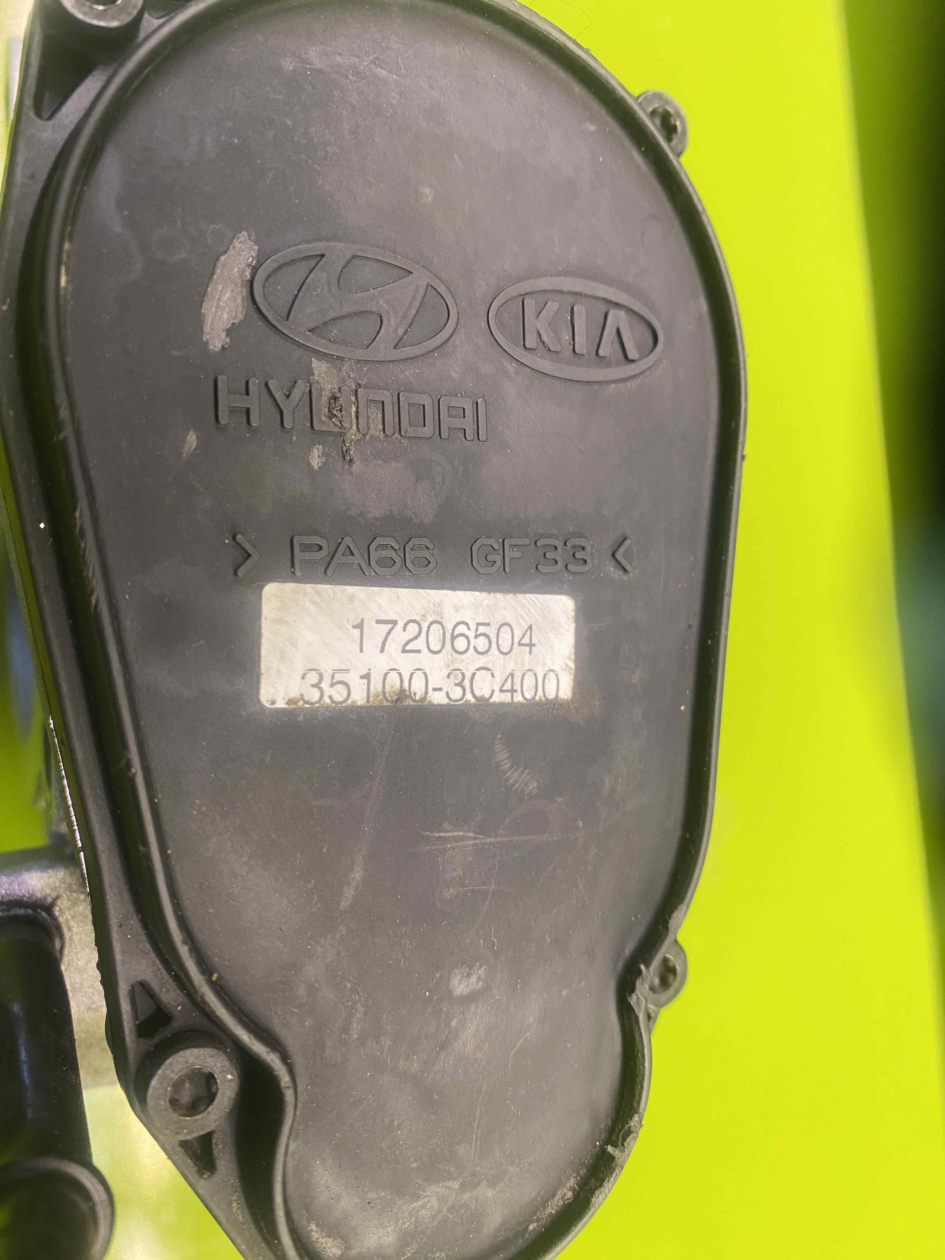 دریچه گاز تزریق سوخت - کد فنی قطعه  35100.3C400