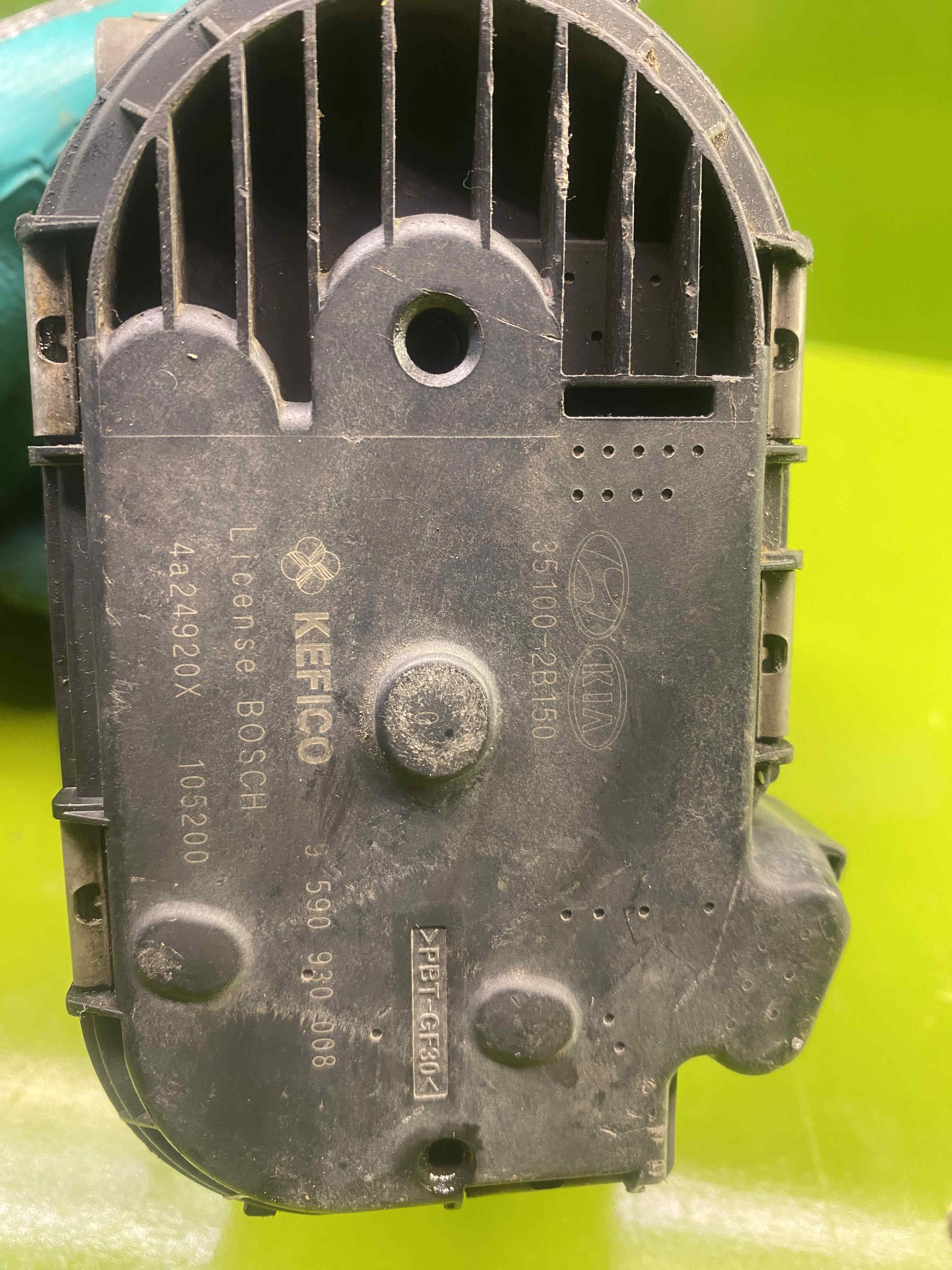 دریچه گاز تزریق سوخت - کد فنی قطعه  35100.2B150