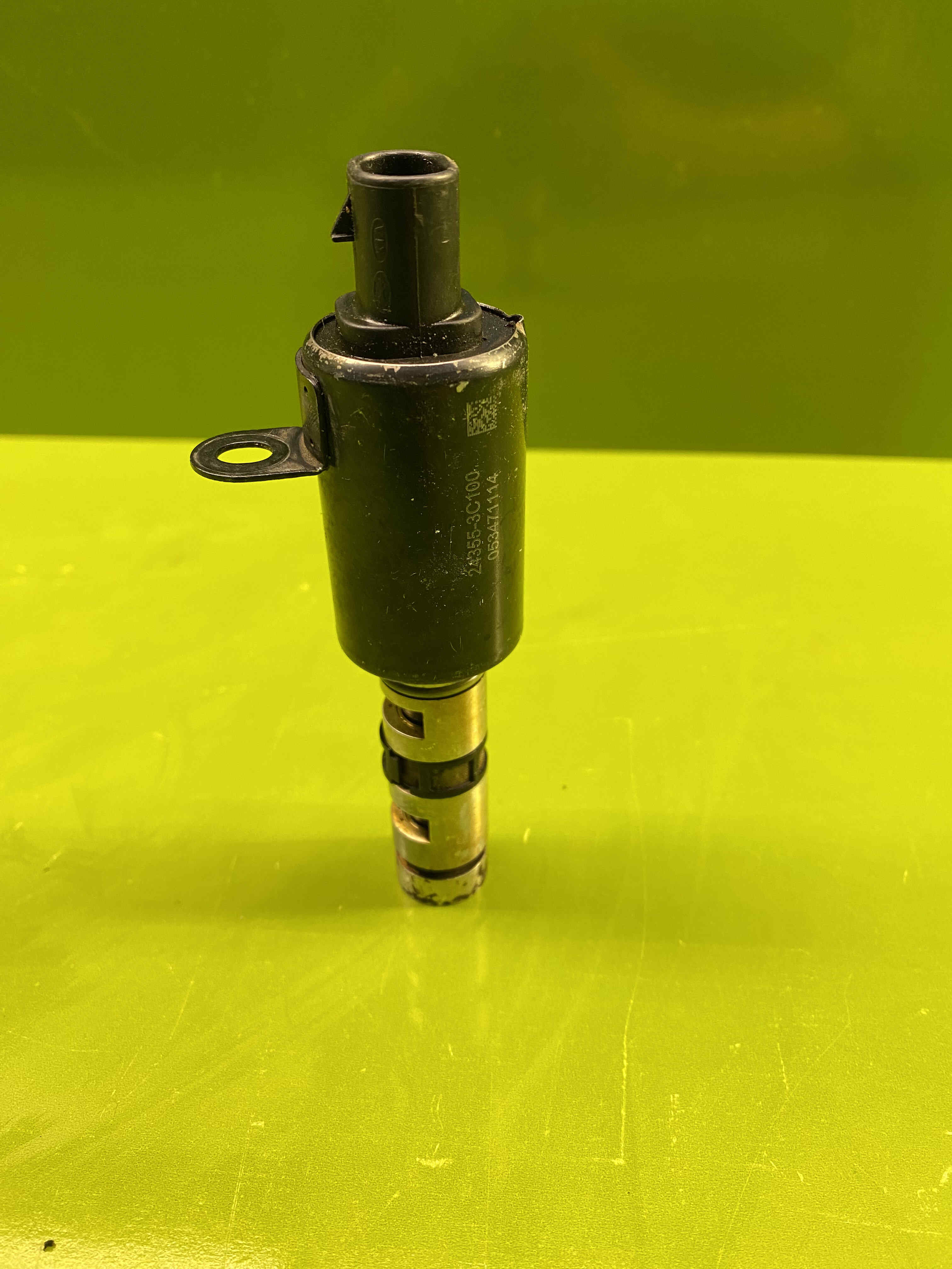 شیر کنترل جریان روغن چپ