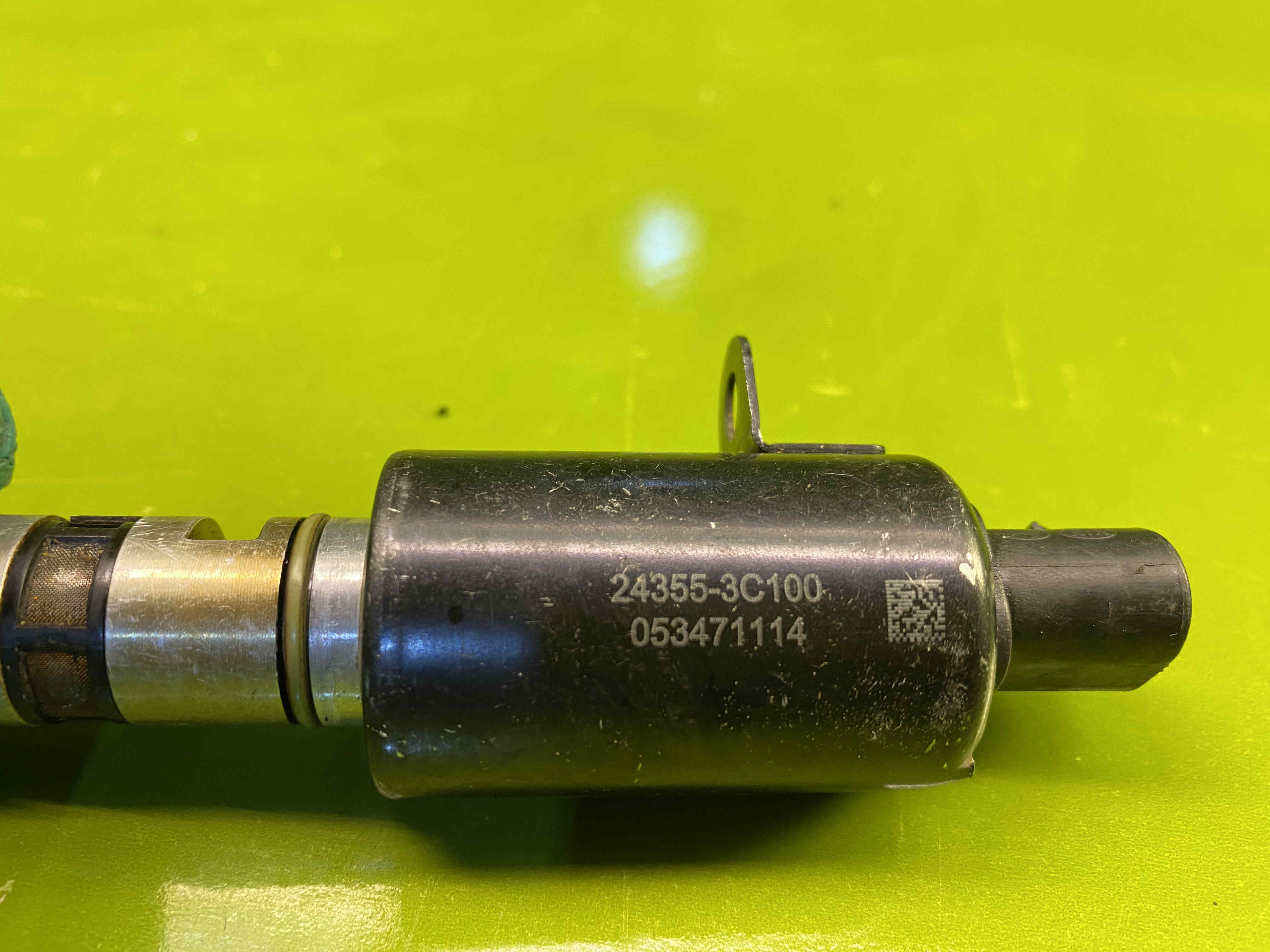 شیر کنترل جریان روغن چپ