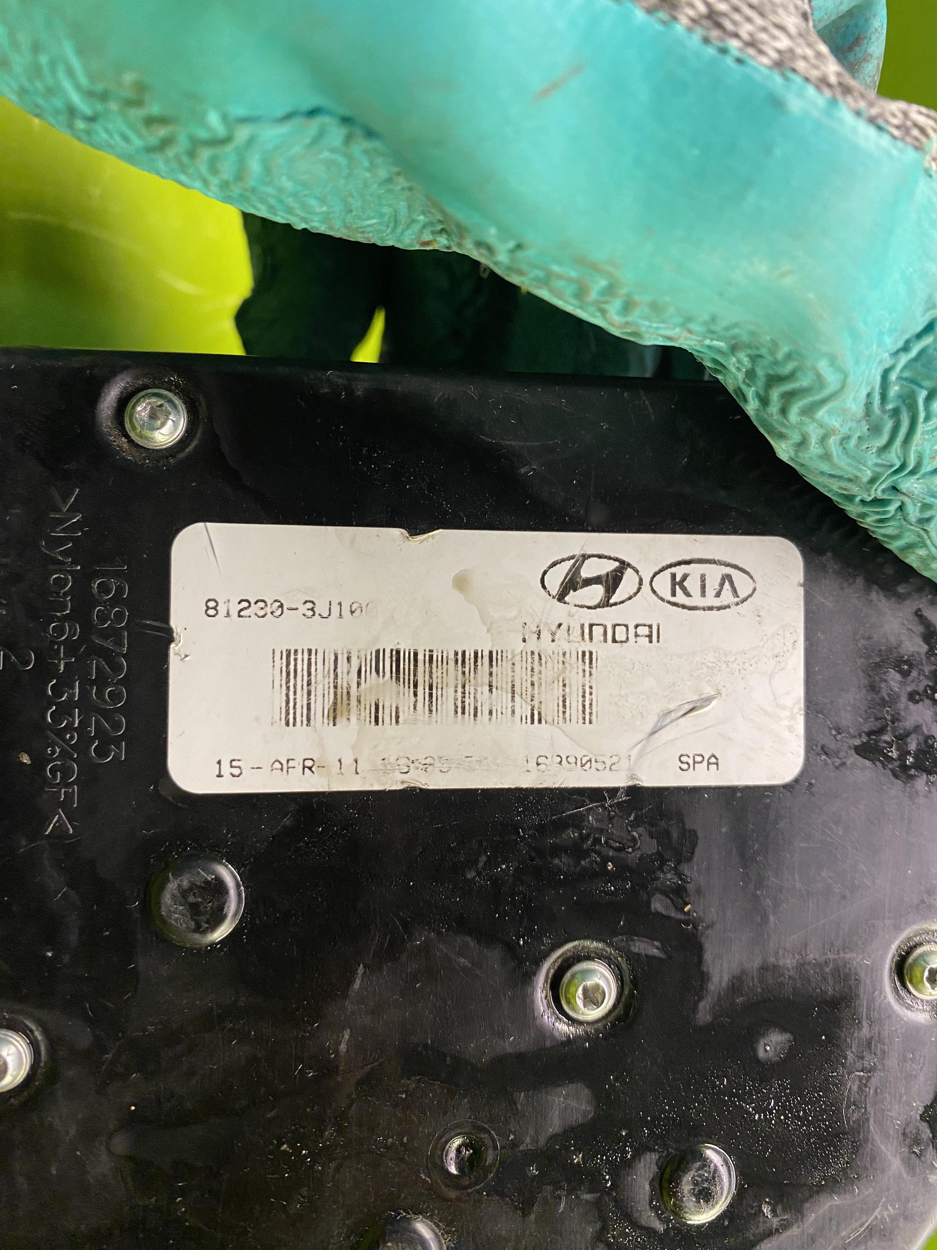 قفل صندوق عقب وراکروز