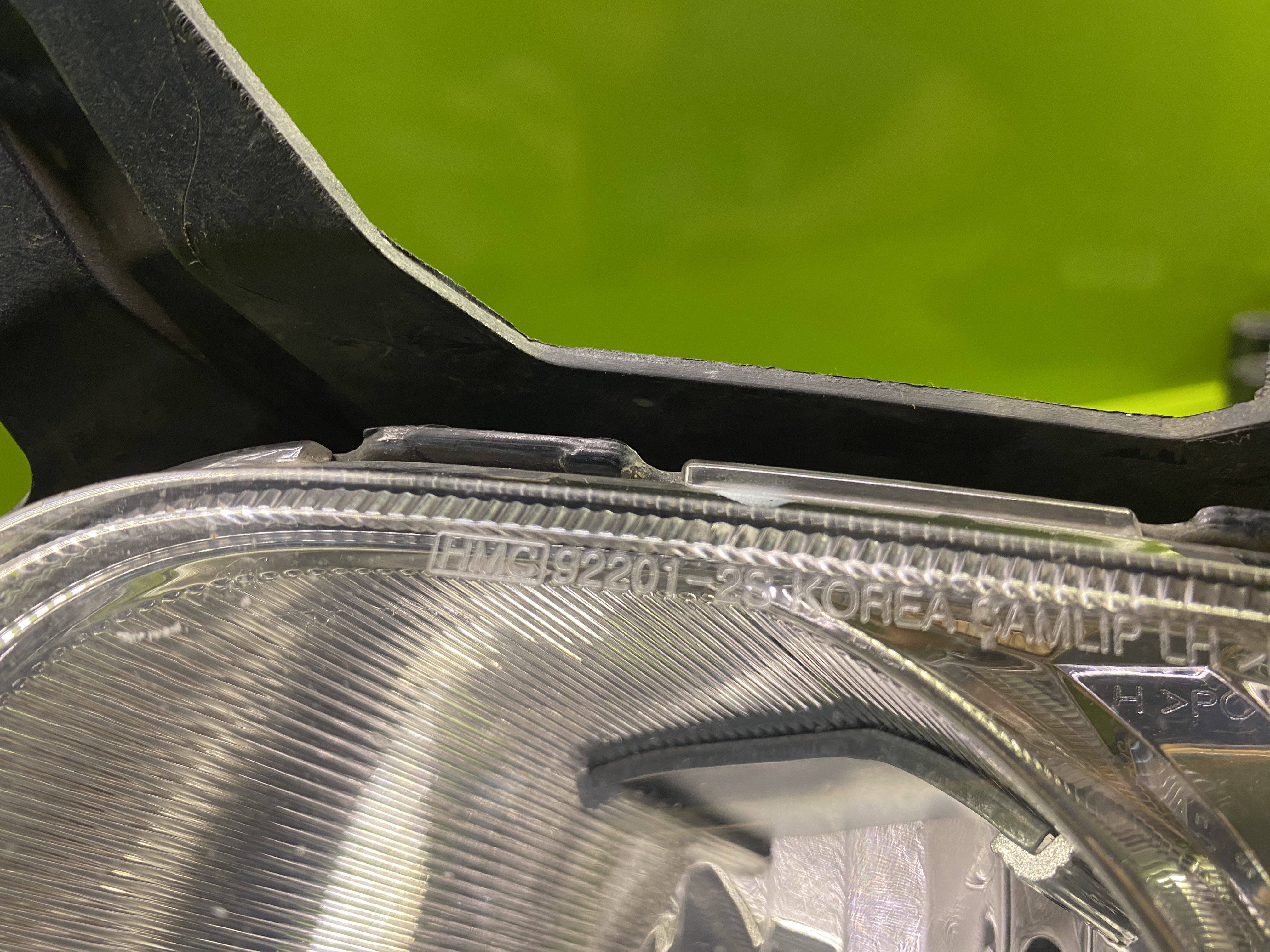 چراغ مه شکن چپ توسان 2012