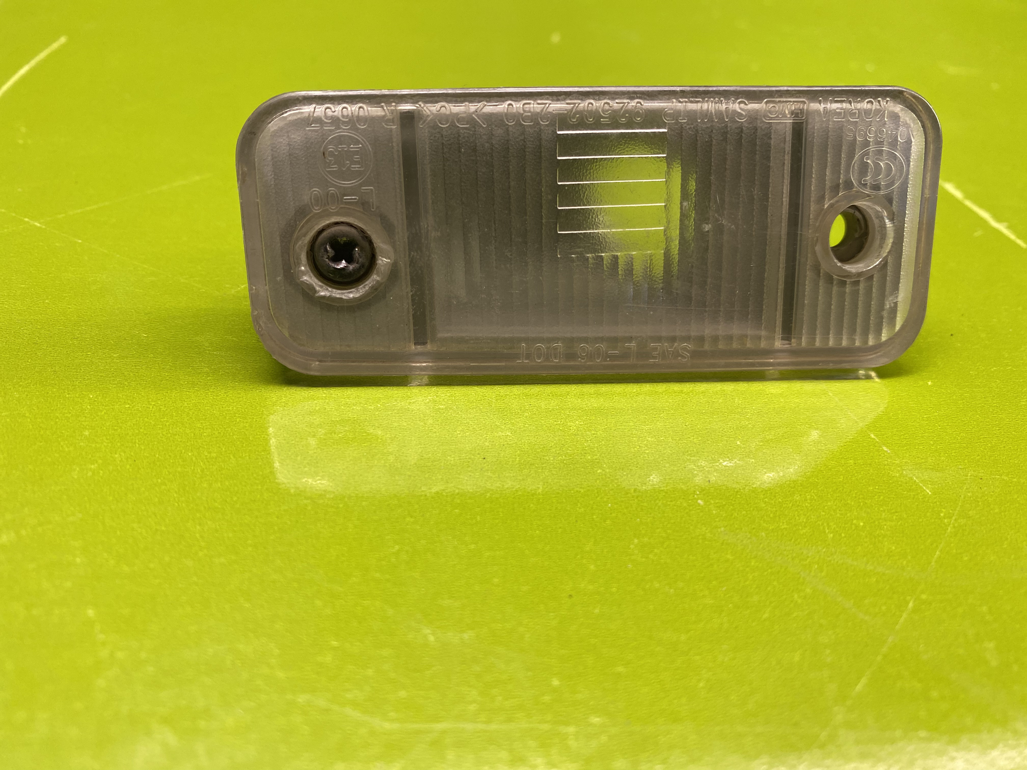 چراغ پلاک درب صندوق عقب هیوندای سوناتا