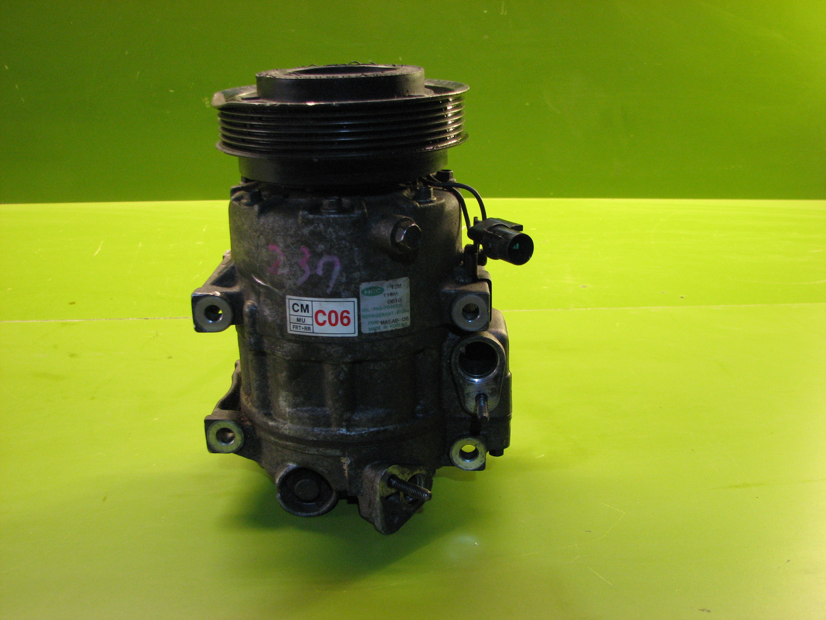 کمپرسور کولر سانتافه 2006