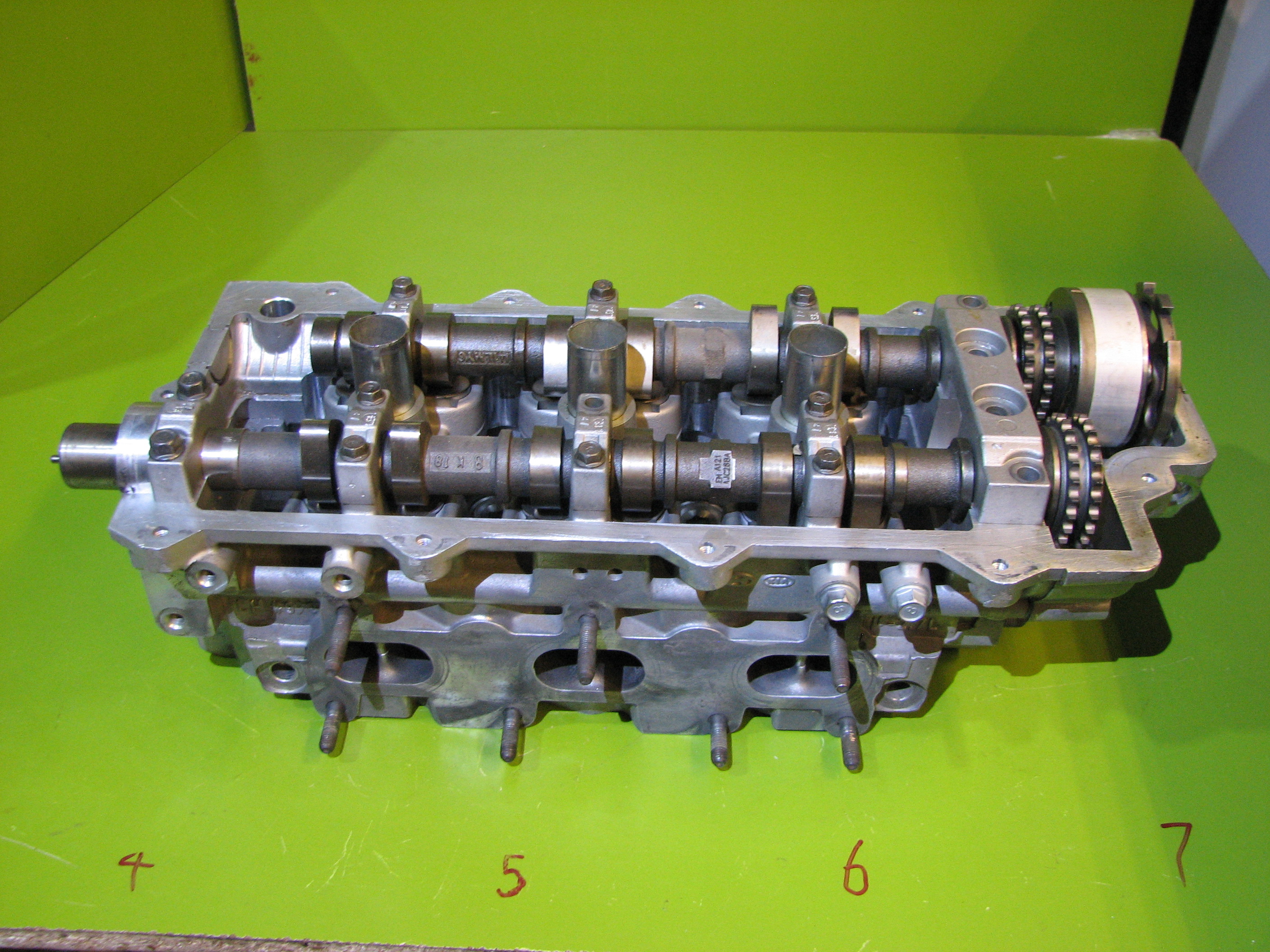 سر سیلندر سانتافه 2/7 - چپ - N7