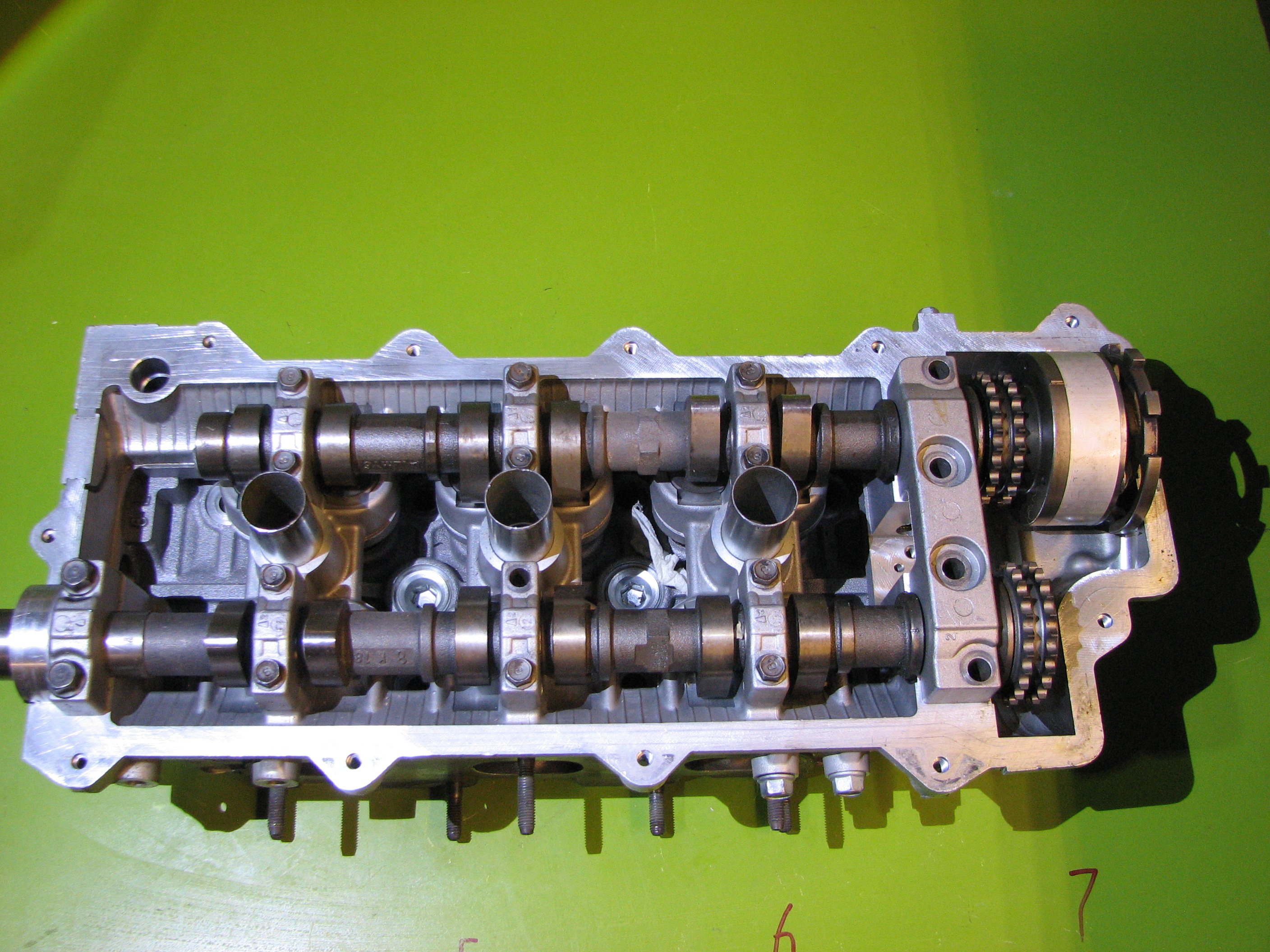 سر سیلندر سانتافه 2/7 - چپ - N7