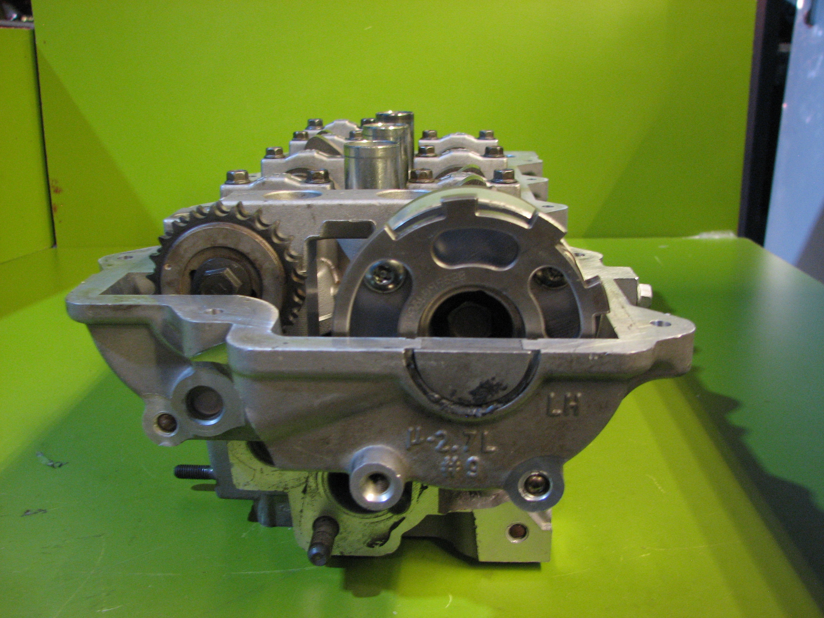 سر سیلندر سانتافه 2/7 - چپ - N7